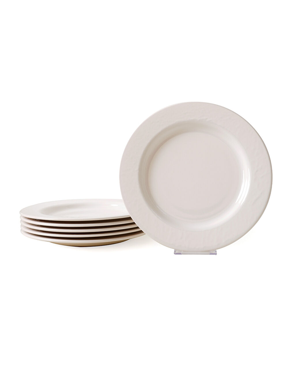 Beyaz İyonya Servis Tabağı 26 Cm 6 Adet-4