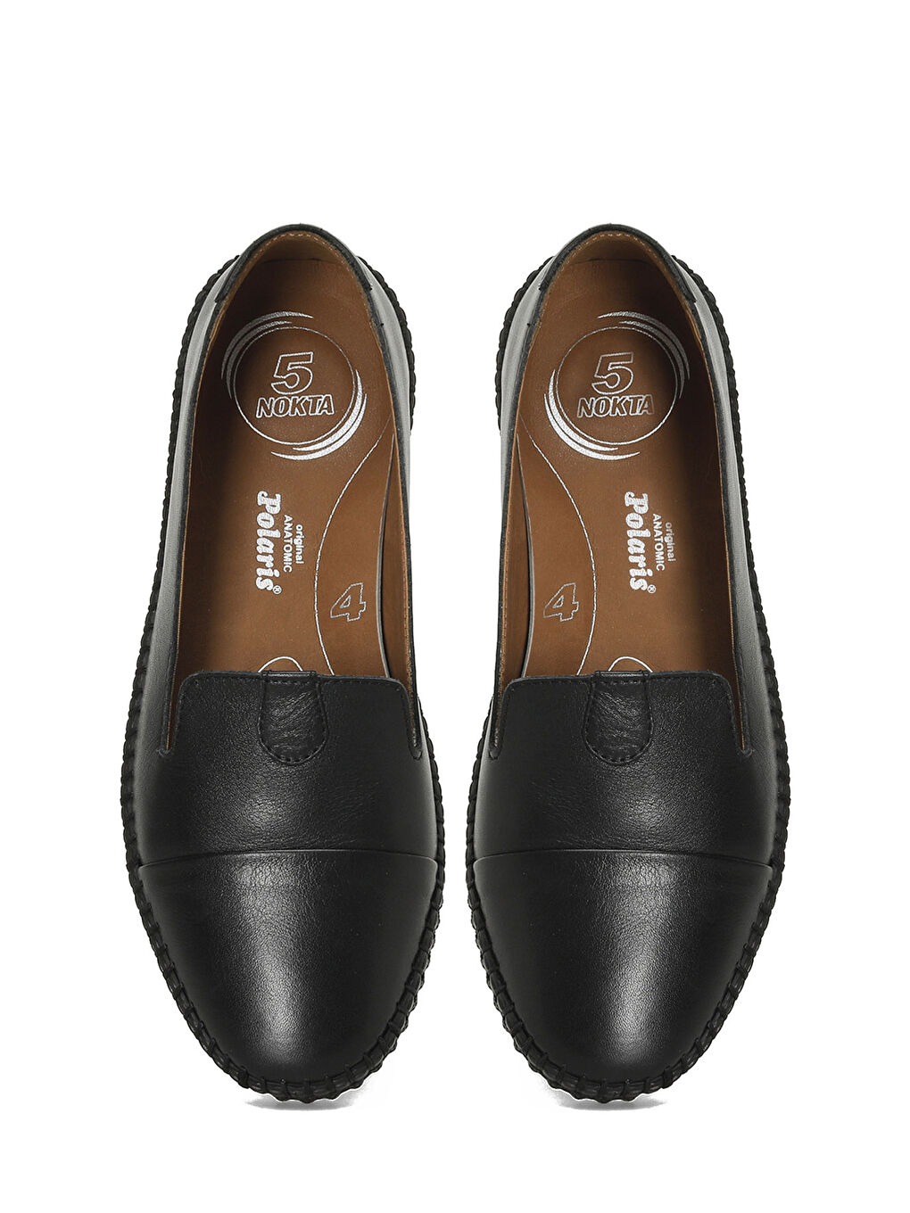 111105.Z5FX Siyah Kadın Düz Ayakkabı-3