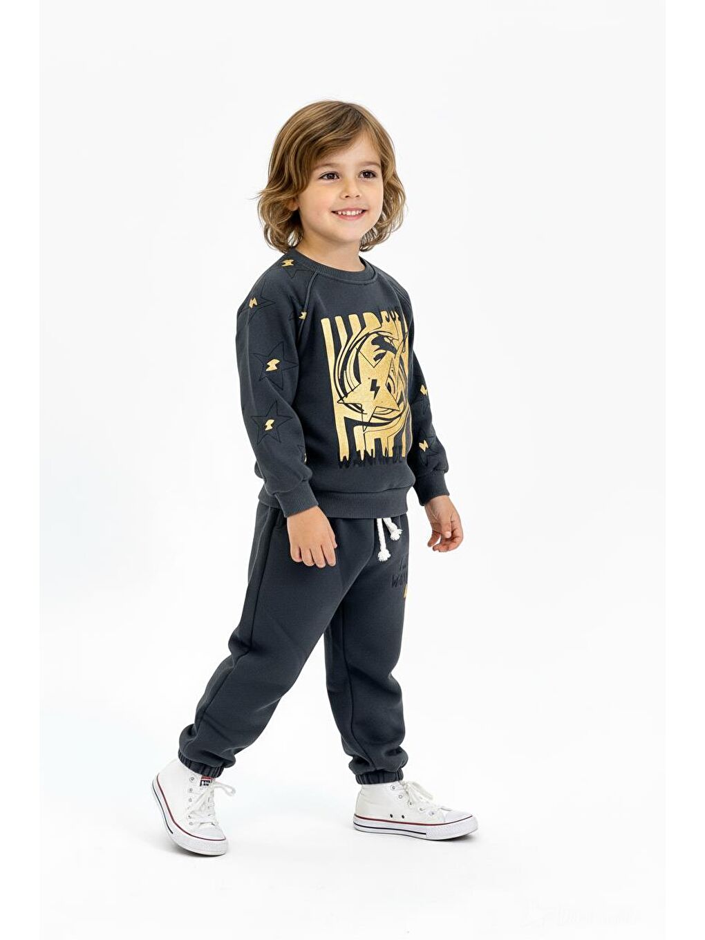 Bordo I Just Wanna Be Baskılı 2li Takım-3