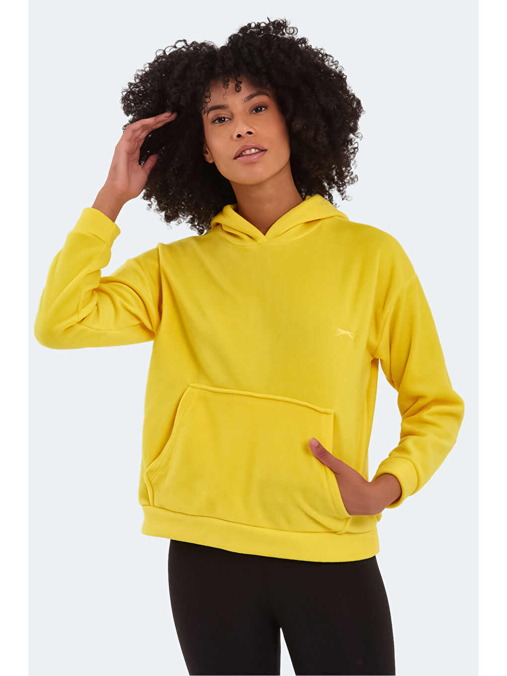 SASSA Kadın Polar Sarı-5