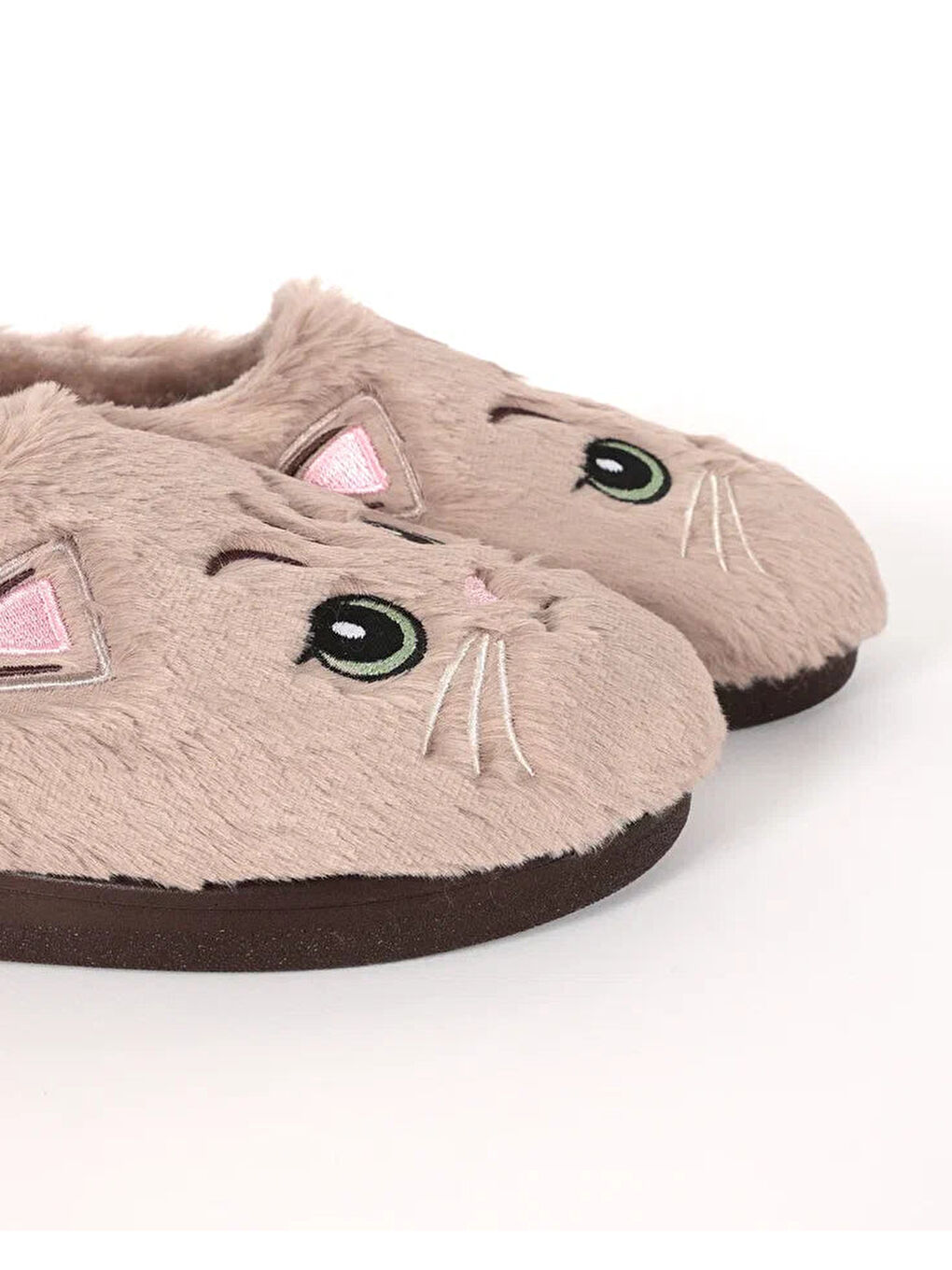 Bej Kadın Ev Ayakkabı - MINOU-1