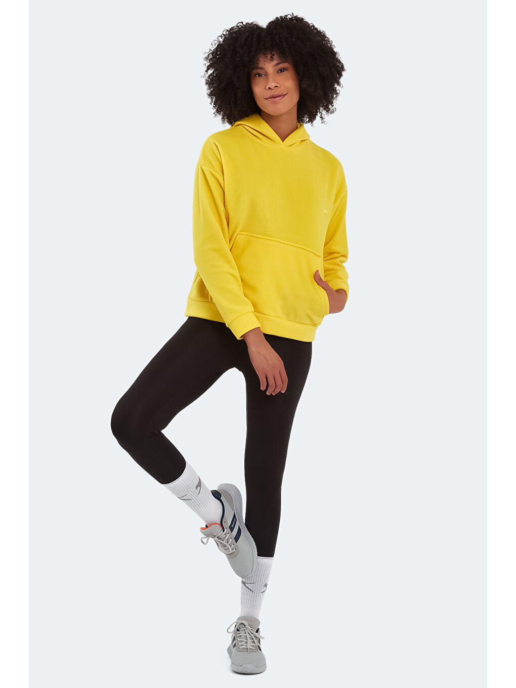 SASSA Kadın Polar Sarı-6