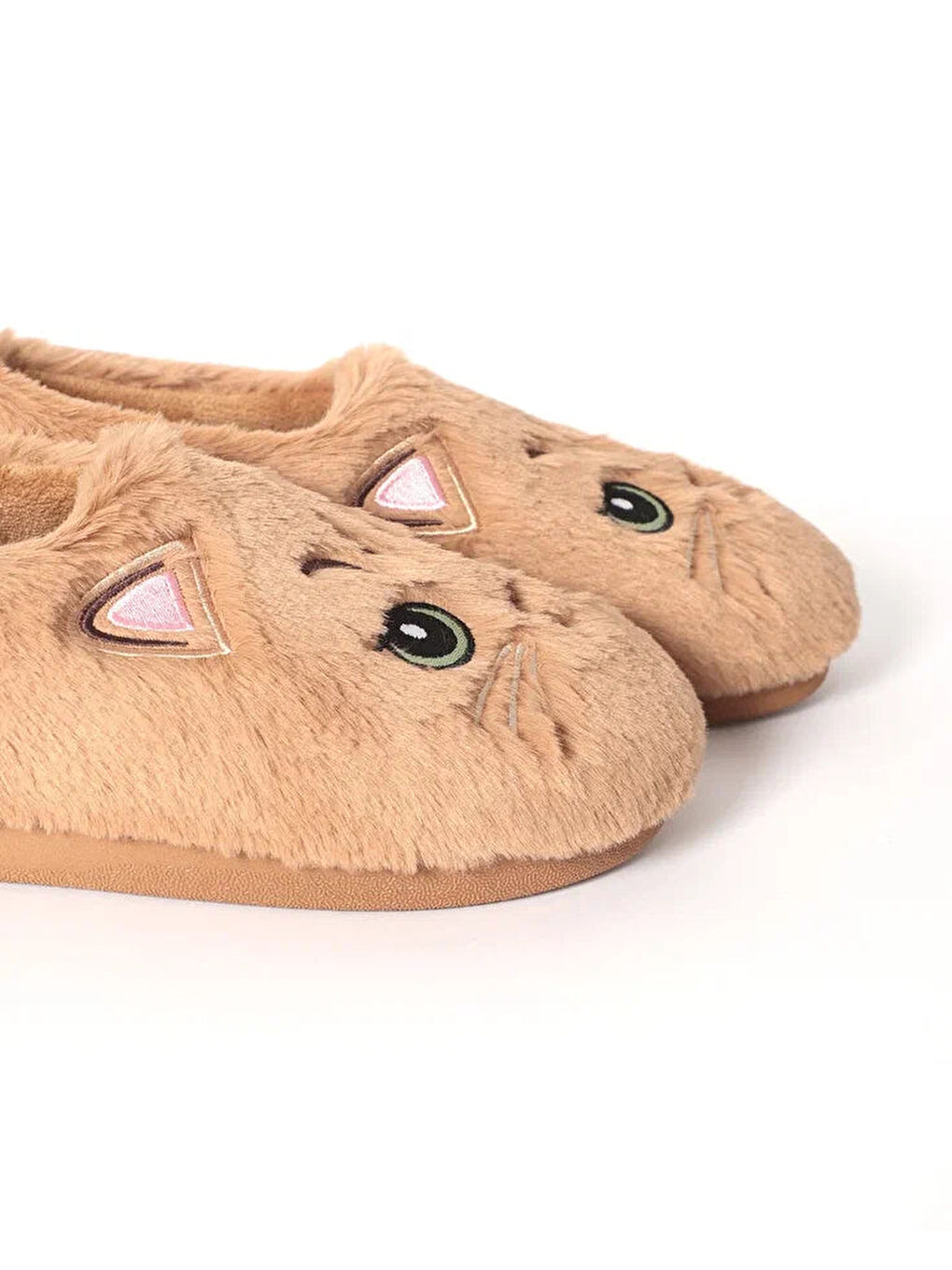 Kahverengi Kadın Ev Ayakkabı - MINOU-1