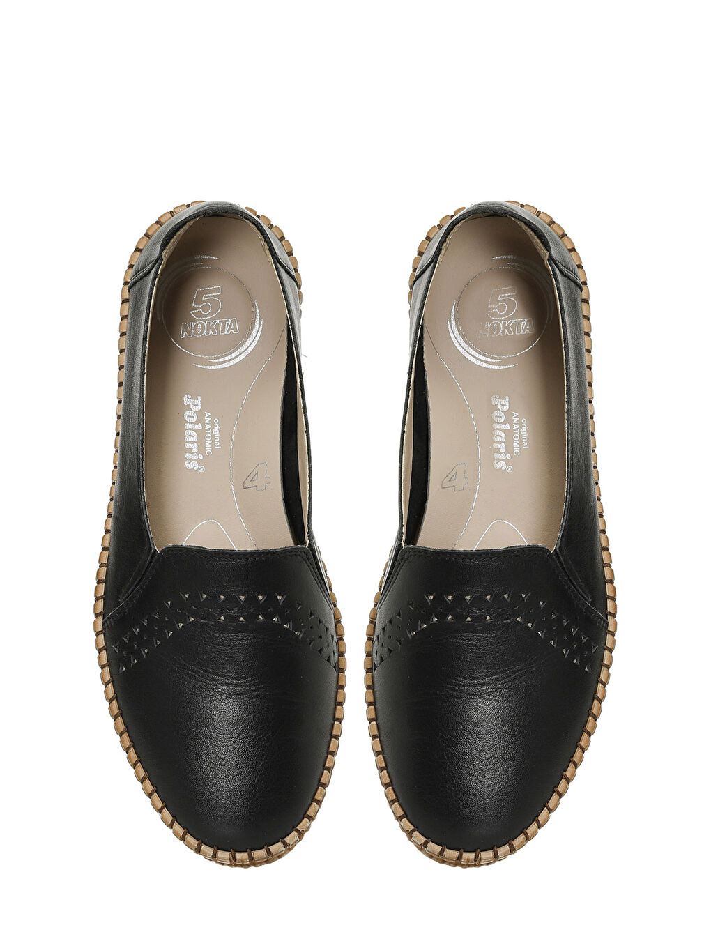 104040.Z5FX Siyah Kadın Düz Ayakkabı-3