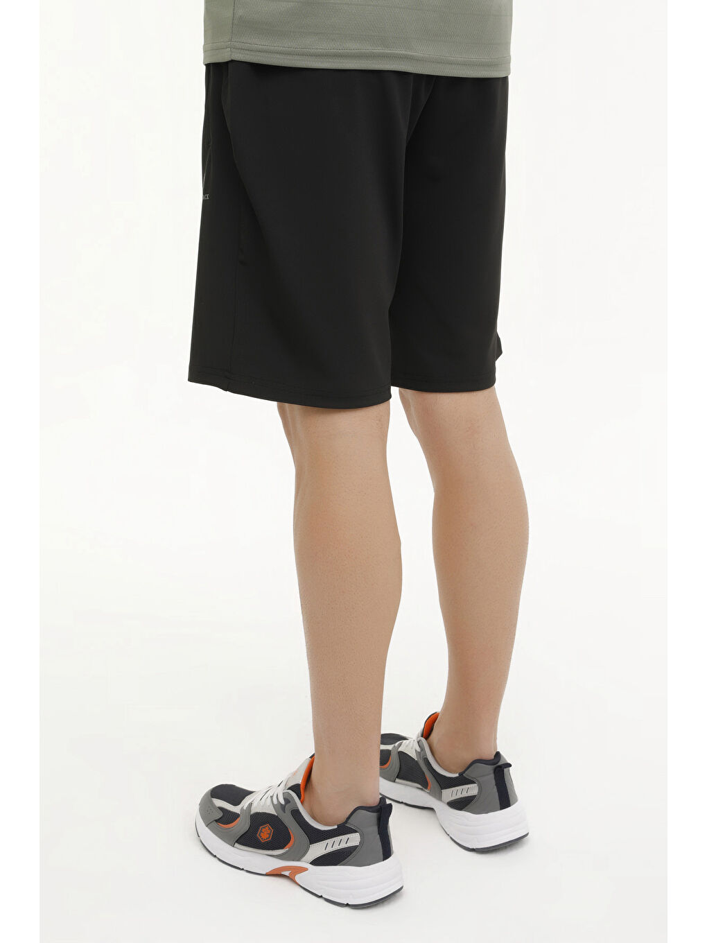 M-CT101 BSC PES SHORT 4FX Siyah Erkek Şort-1