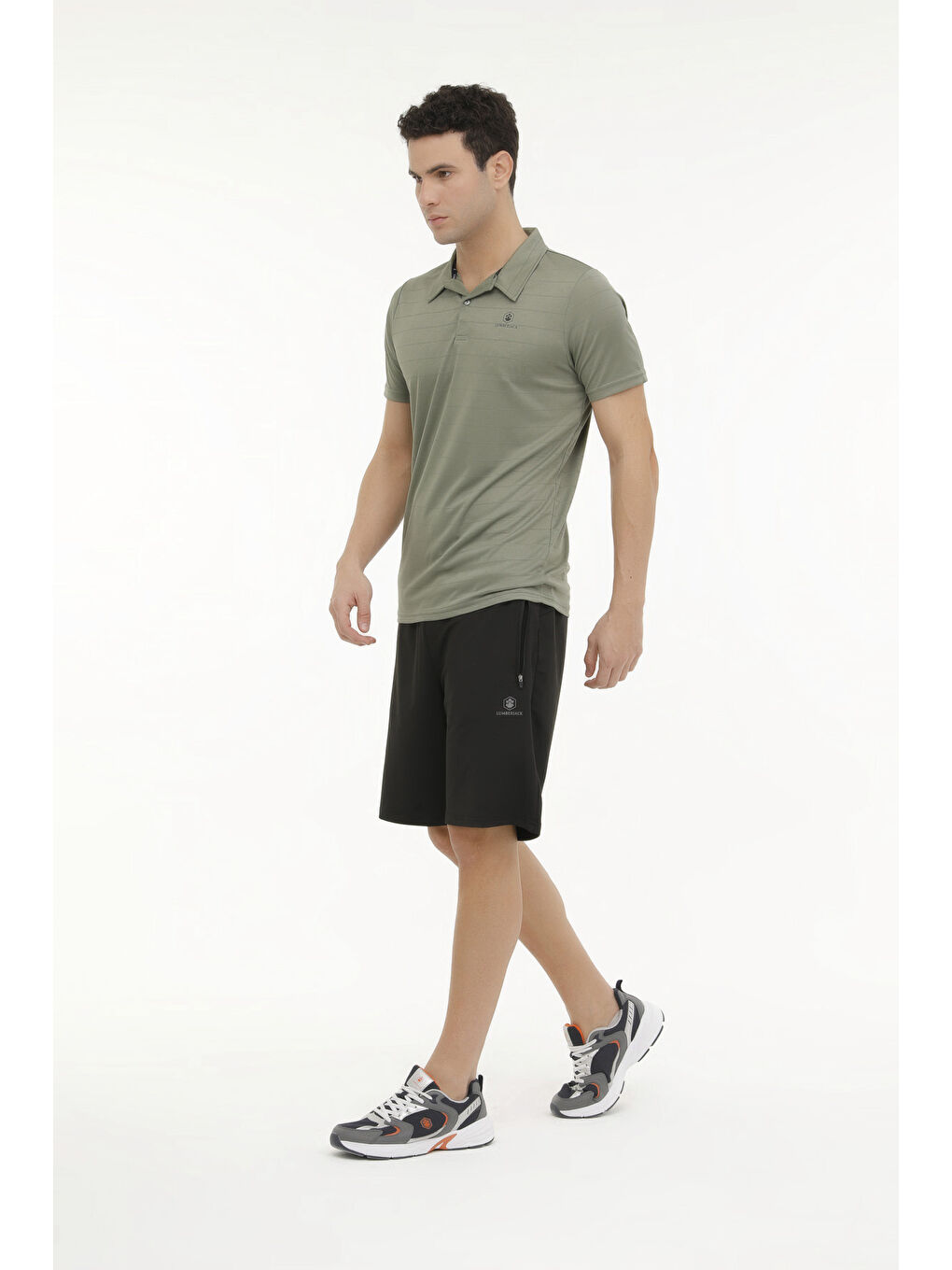 M-CT101 BSC PES SHORT 4FX Siyah Erkek Şort-2