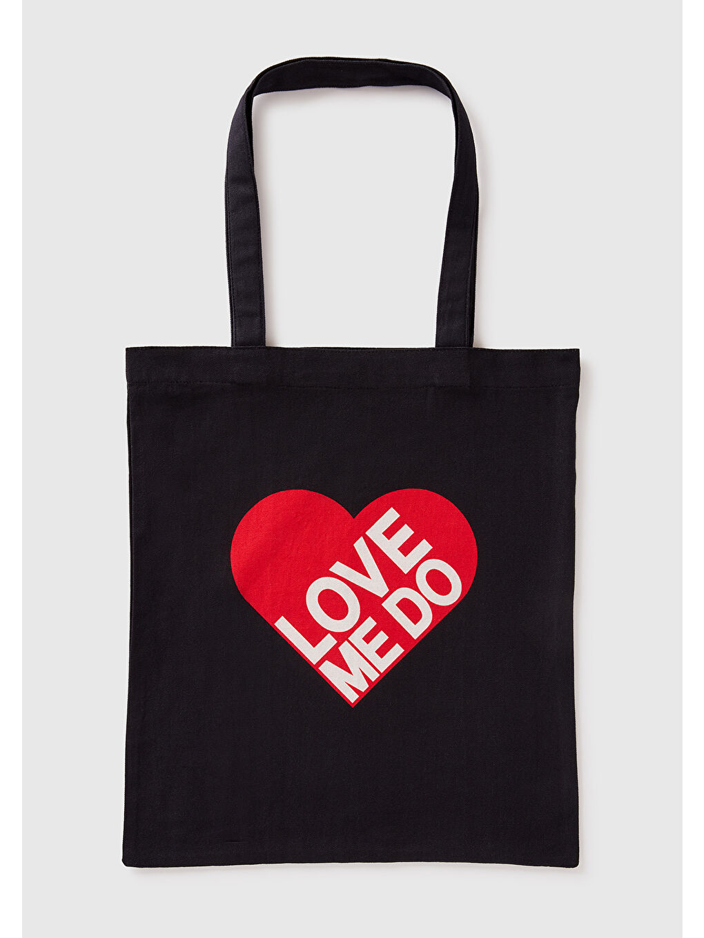 Kadın Siyah %100 Pamuk Bez Çanta