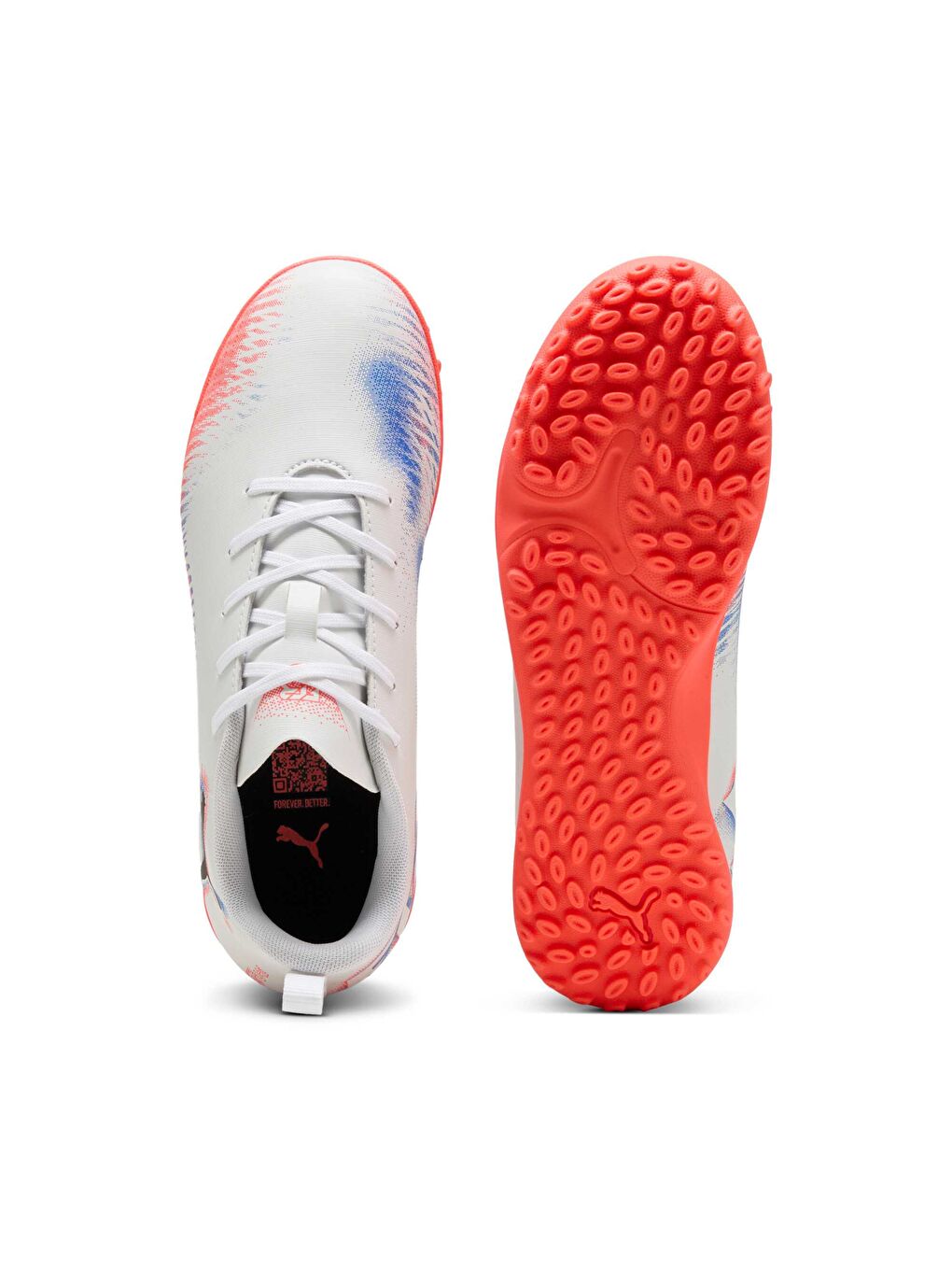 Beyaz FUTURE 8 PLAY TT Genç Krampon-3