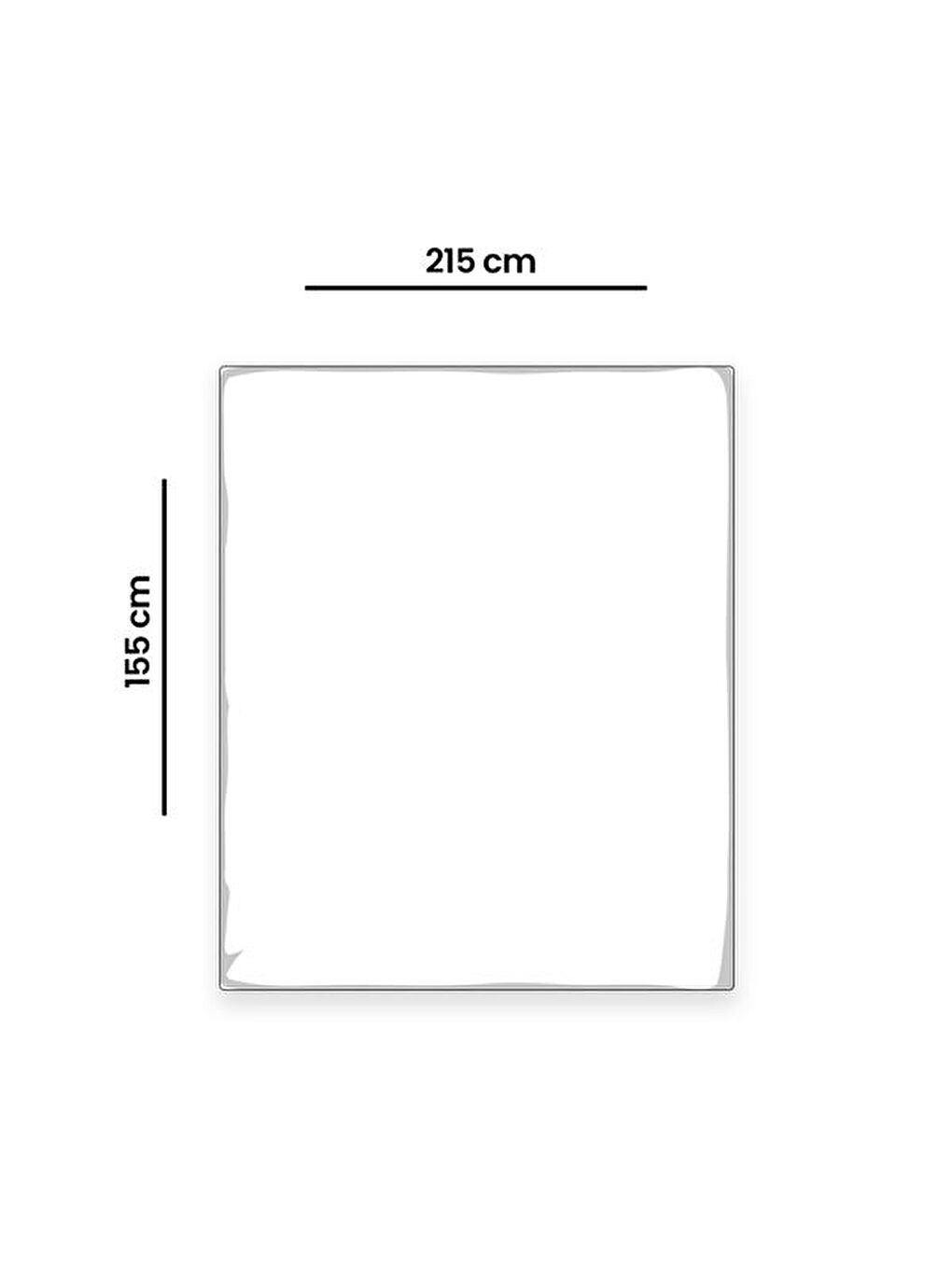 Beyaz Bambina Çift Kişilik Bambu Yorgan - 195x215 cm-1