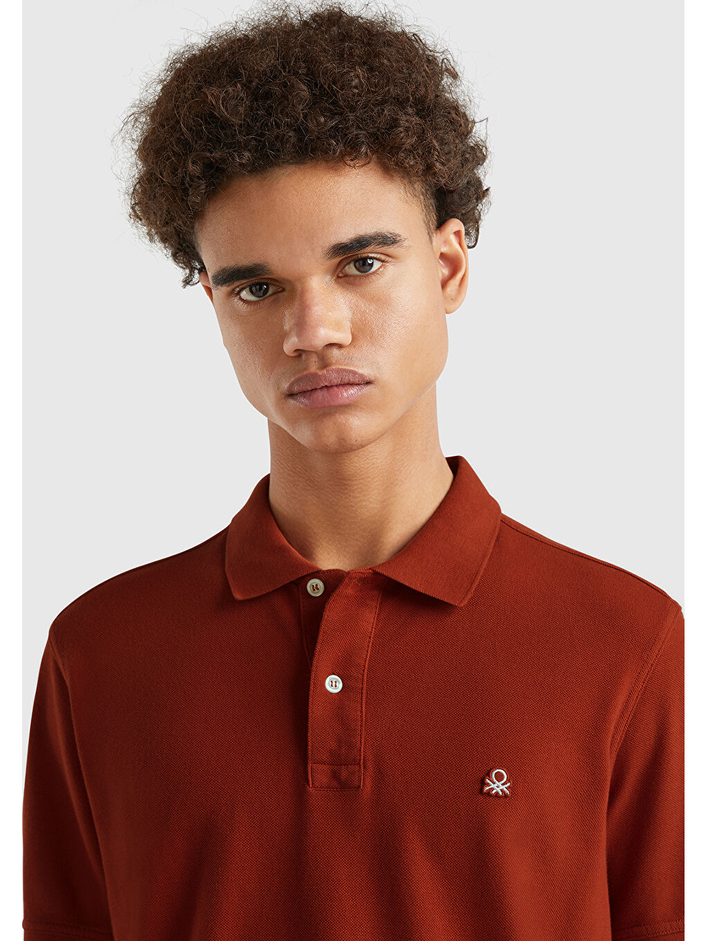 Erkek Kırmızı Regular Fit Kısa Kollu Polo Tişört-2