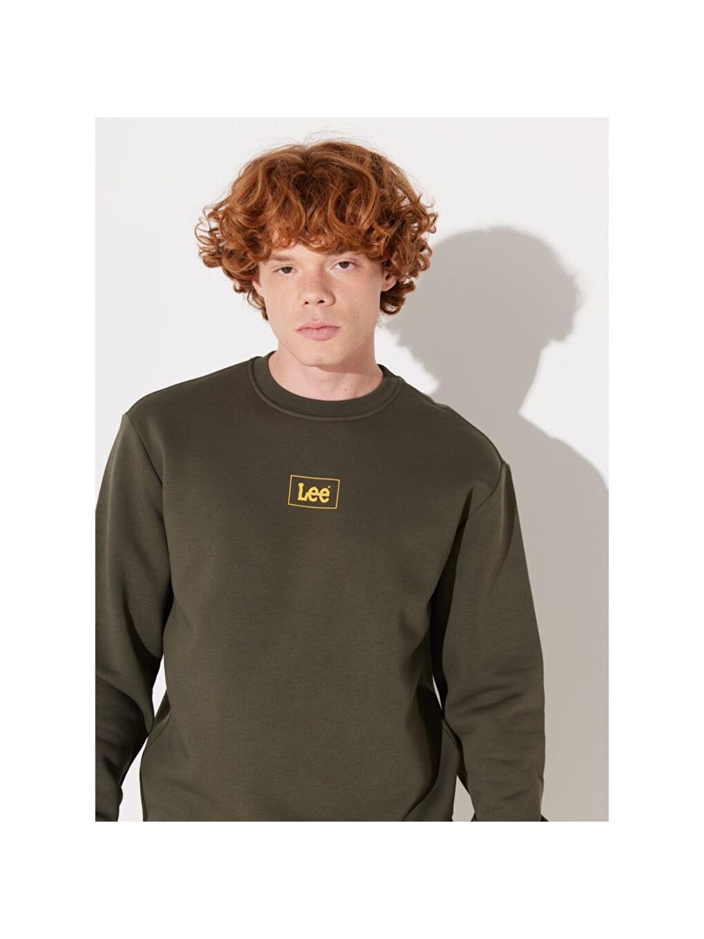 Lee Haki Erkek Haki Sweatshirt - 2