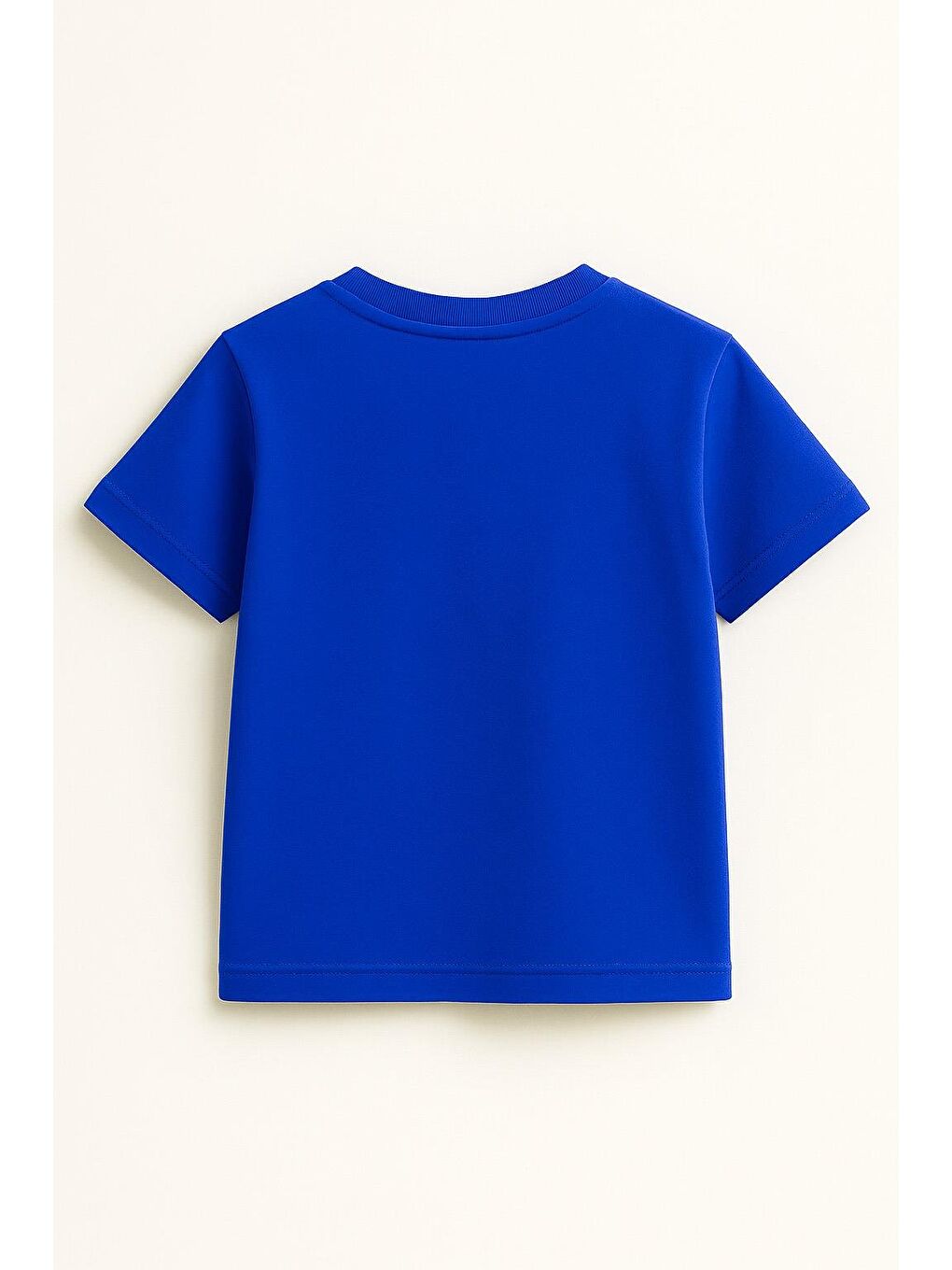 Mavi Erkek Çocuk %100 Pamuk Basic Tişört - Saks (3-4 Yaş 8-9 Yaş)-2