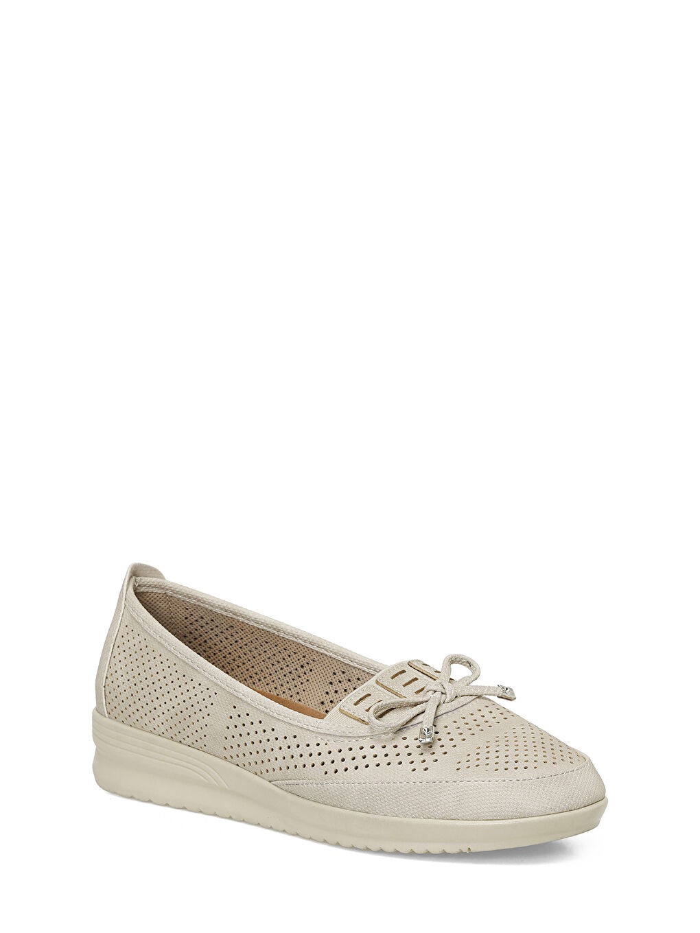 Bej 161692.Z5FX Vizon Kadın Düz Ayakkabı-1