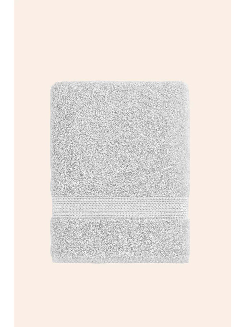 Gri Mısır %100 Mısır Pamuğu Havlu 2/90x150 Cm Cool Grey-1