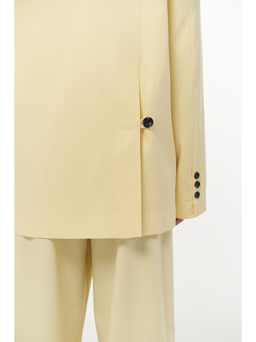 Kaylee Sarı Blazer-6