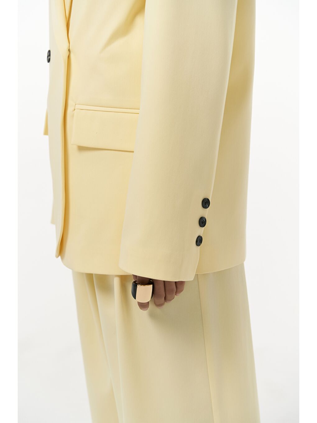 Kaylee Sarı Blazer-7