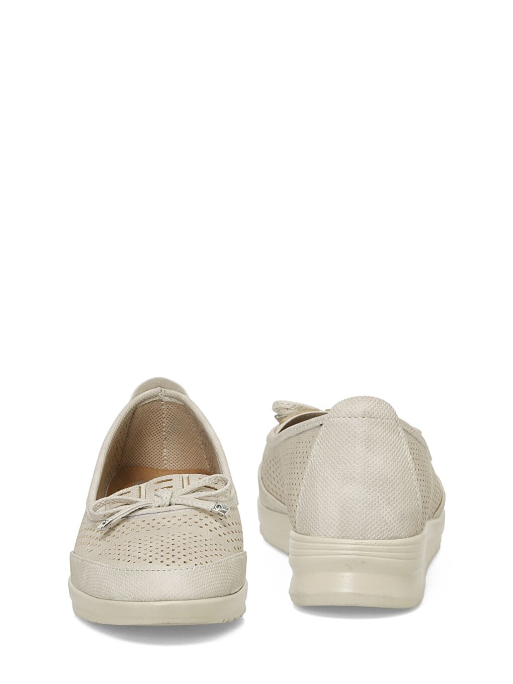 Bej 161692.Z5FX Vizon Kadın Düz Ayakkabı-4