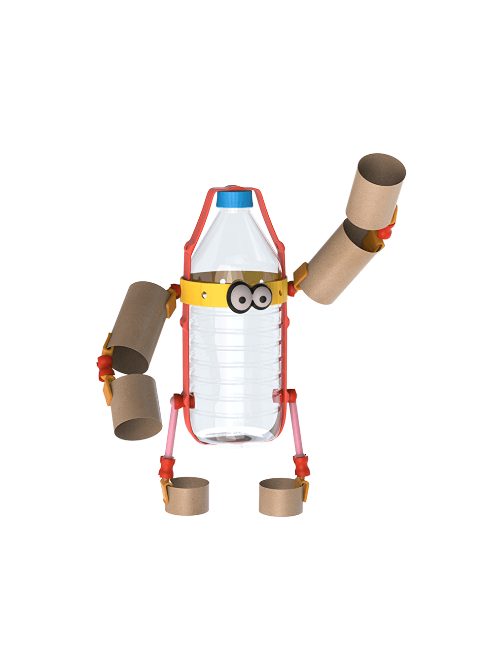 Arts Crafts Robot - STEM Seti ve Yaratıcı Yapı Oyuncakları-3