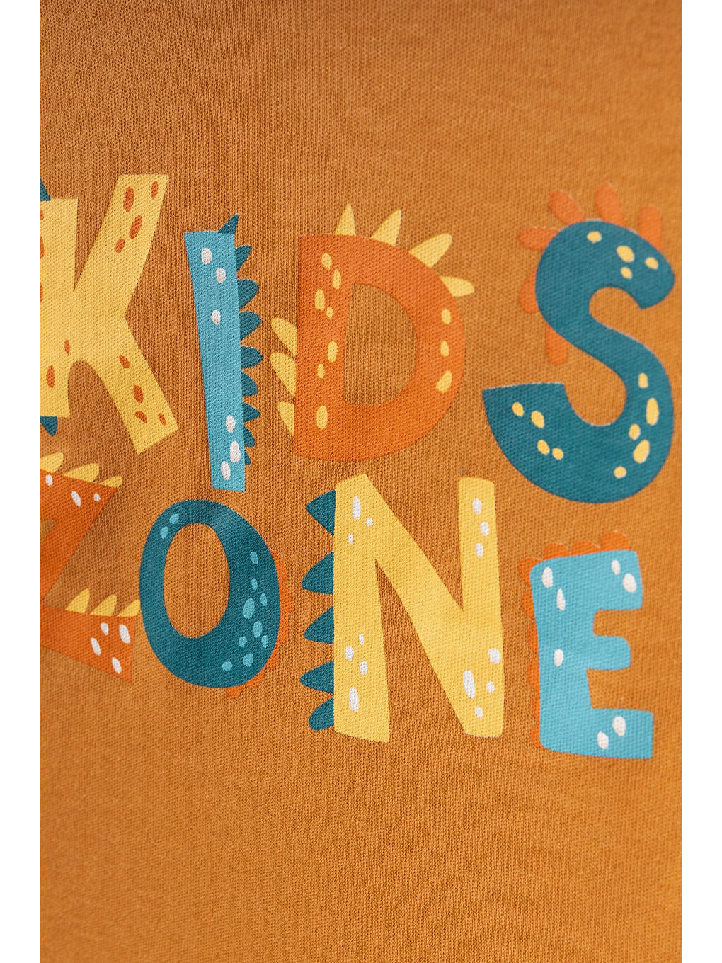 Turuncu Kids Zone Baskılı Erkek Bebek Pijama Takımı 74170-1