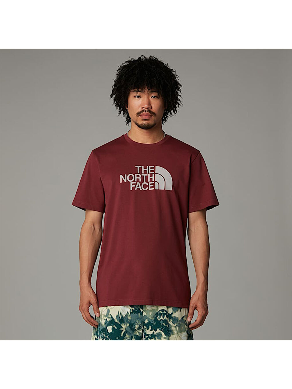 Easy Erkek Kırmızı Yuvarlak Yaka Tişört