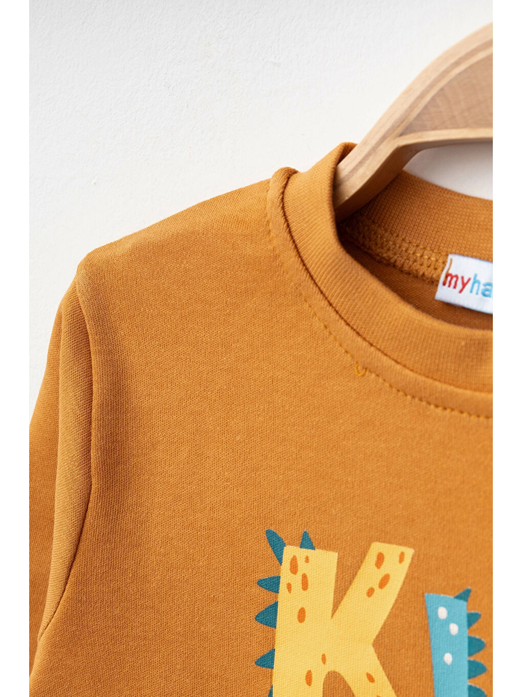 Turuncu Kids Zone Baskılı Erkek Bebek Pijama Takımı 74170-2