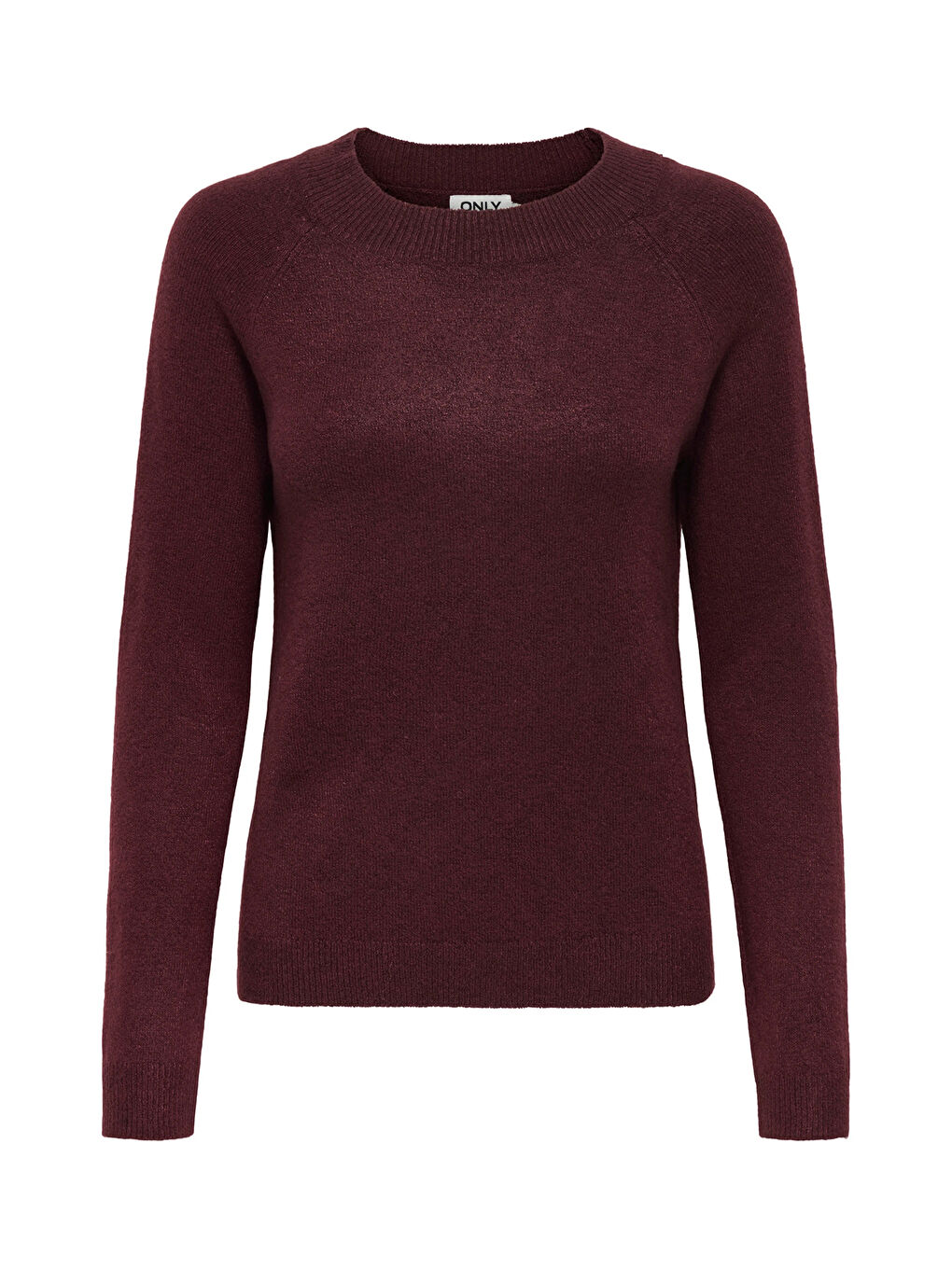 Kırmızı Onlrica Regular Fit Bisiklet Yaka Kazak 15204279-2