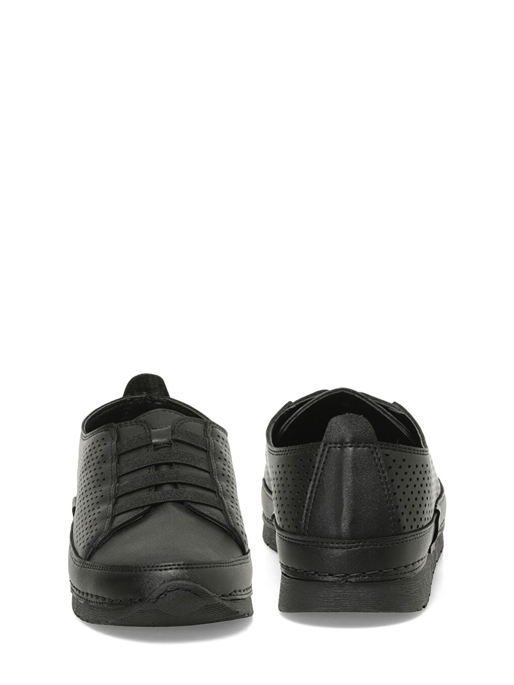 166818.Z5FX Siyah Kadın Düz Ayakkabı-4