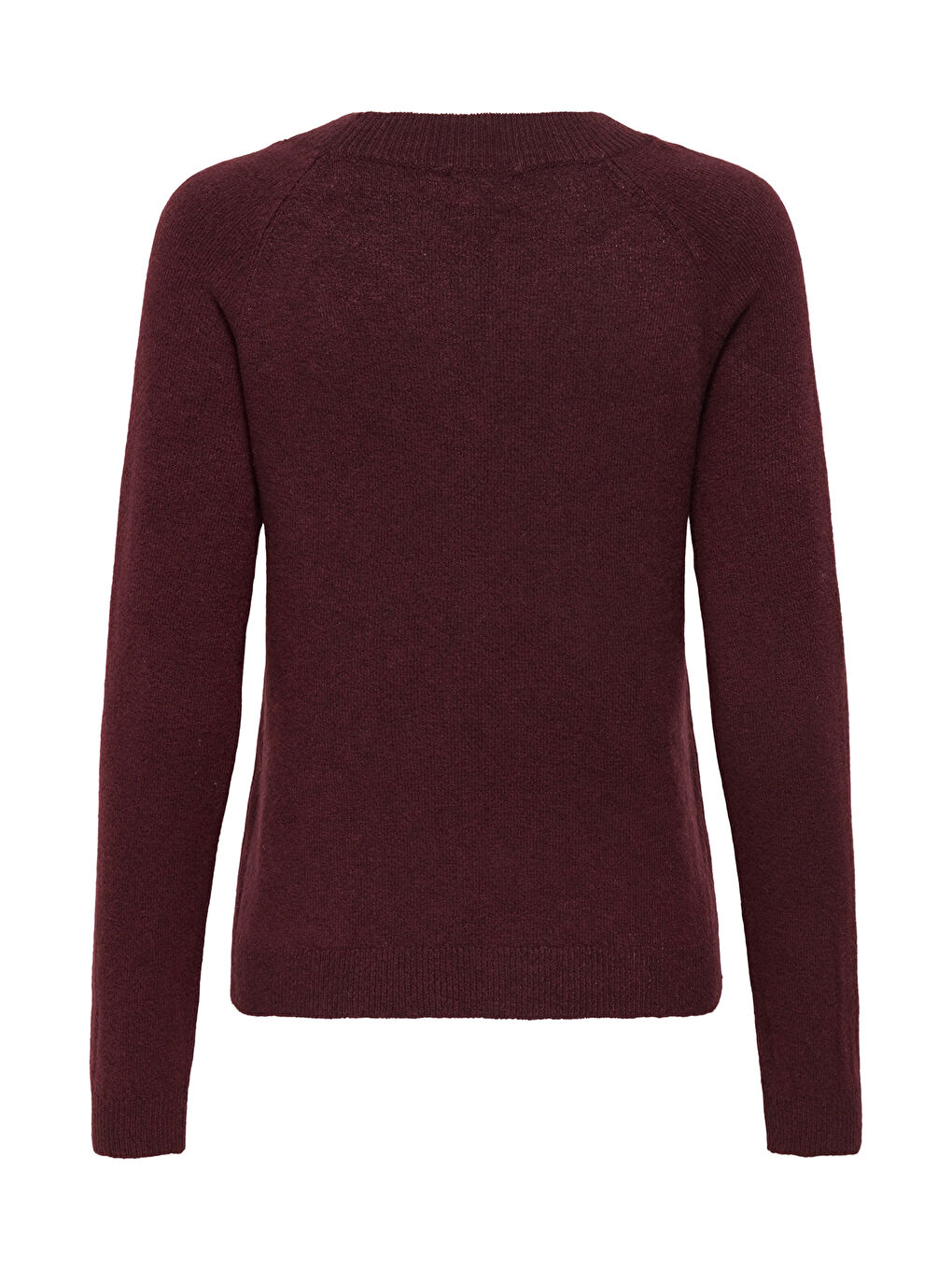 Kırmızı Onlrica Regular Fit Bisiklet Yaka Kazak 15204279-3