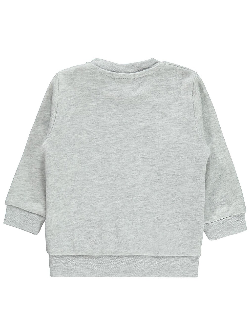 Beyaz Baby Little Bunny Baskılı 6-18 Ay Sweatshirt - Gri-3