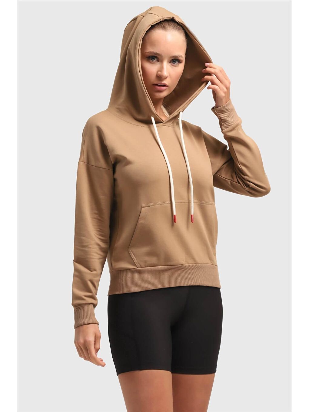 Kadın Kahverengi Sweatshırt