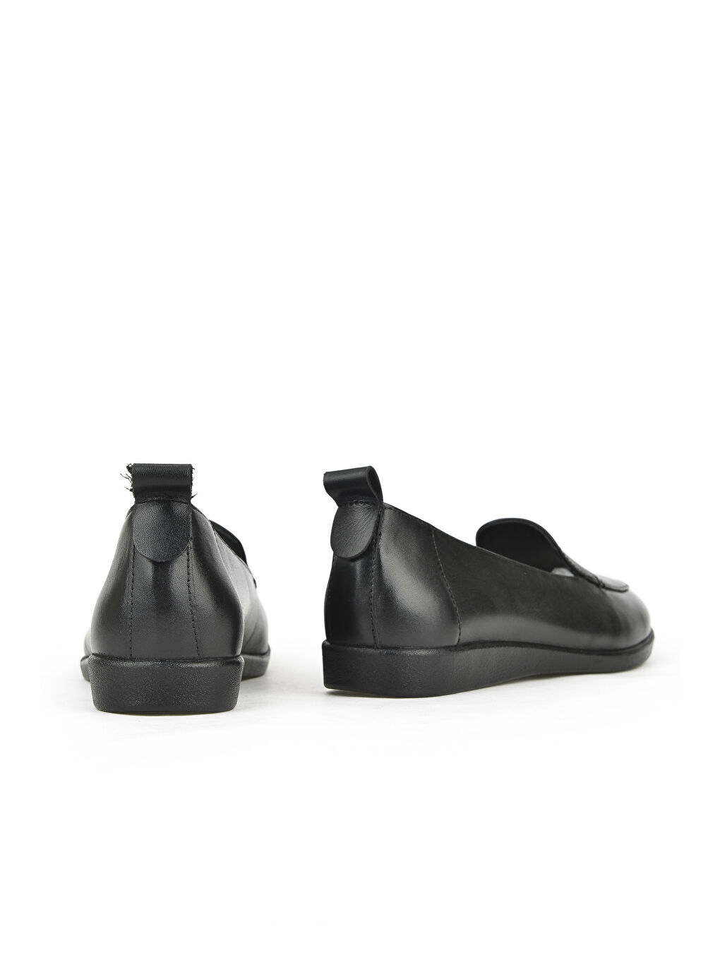 Kadın Hakiki Deri Günlük Ayakkabı 1411022Z2442 Siyah-2