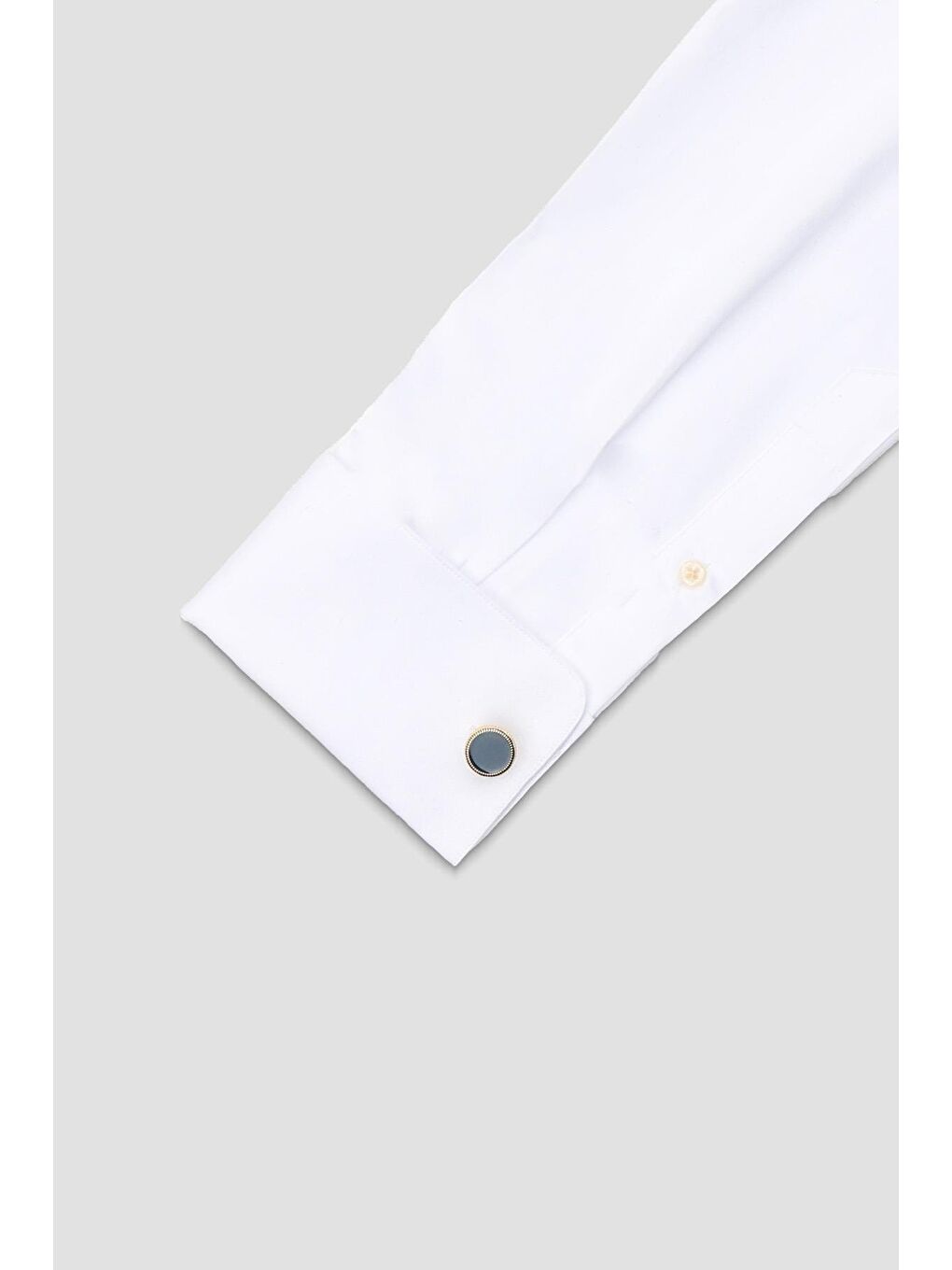 98518 Gold Lacivert Erkek Kol Düğmesi-2