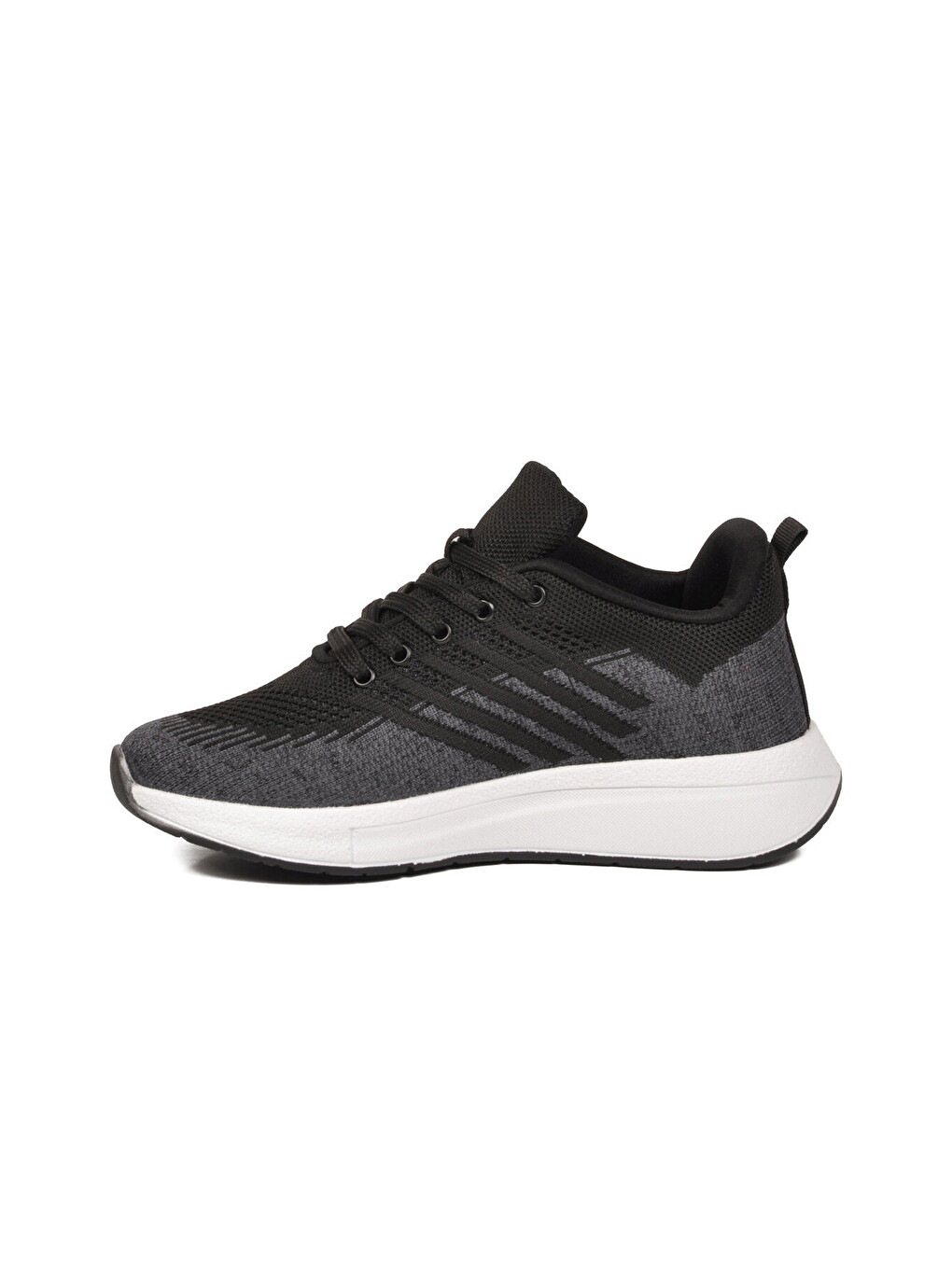Siyah-füme Fileli Hafif Esnek Unisex Spor Ayakkabı Molen 118 G