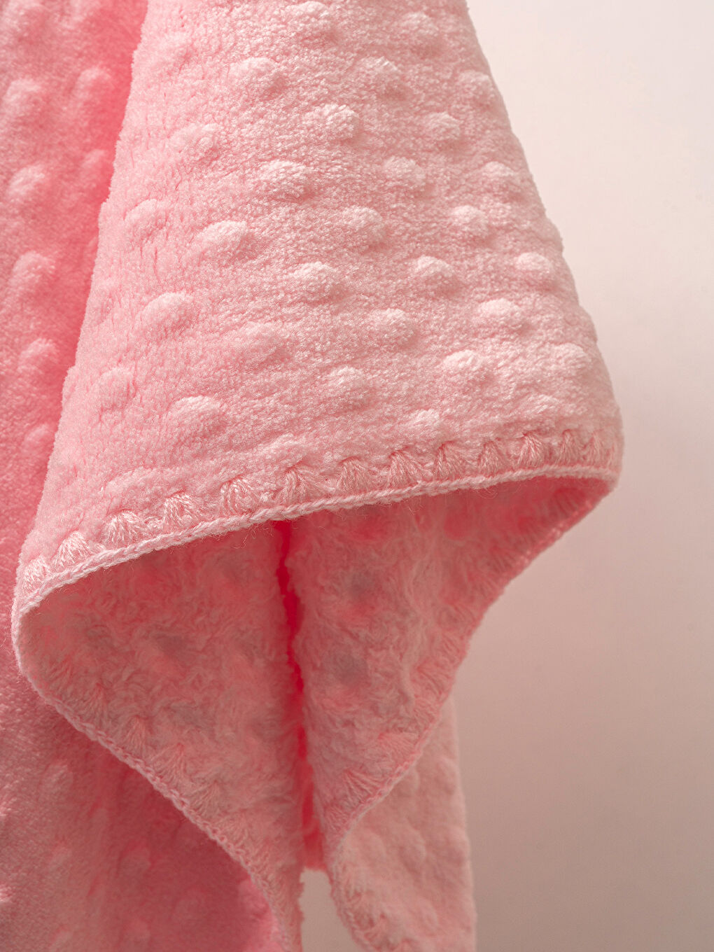 Nohut Dolgulu %100 Welsoft Bebek Battaniyesi Pembe-1