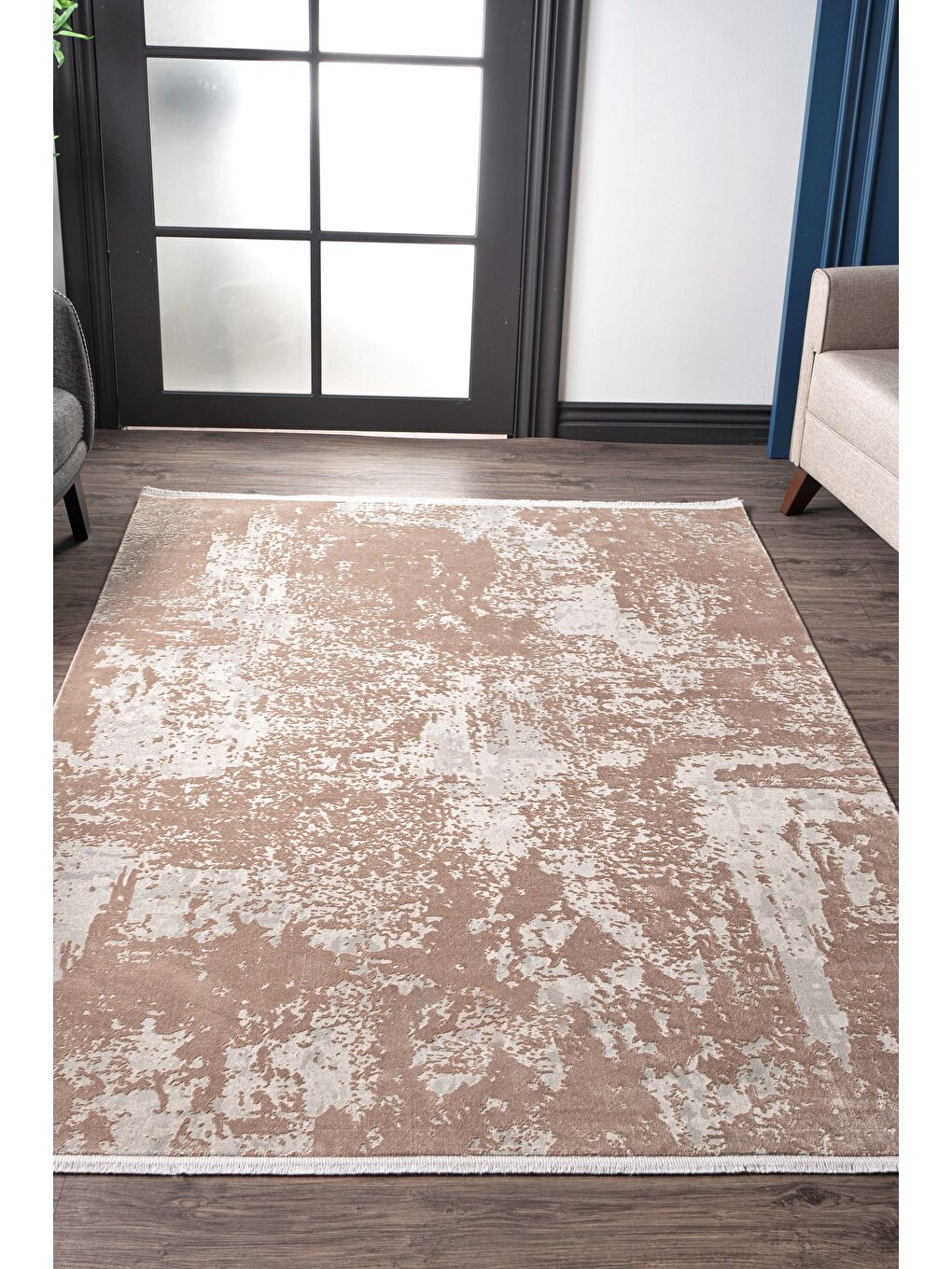 Bej Galicia 5410 Akrilik Dokuma Halı-80x150