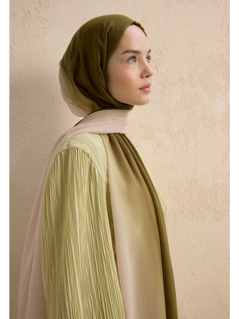 Modal Degrade Şal Haki-Taş-1