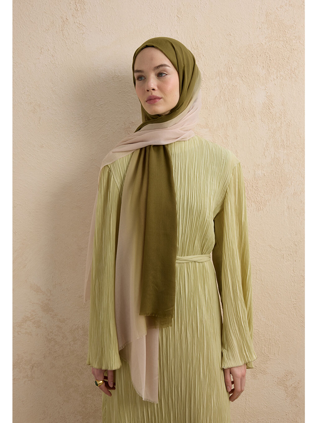 Modal Degrade Şal Haki-Taş-2