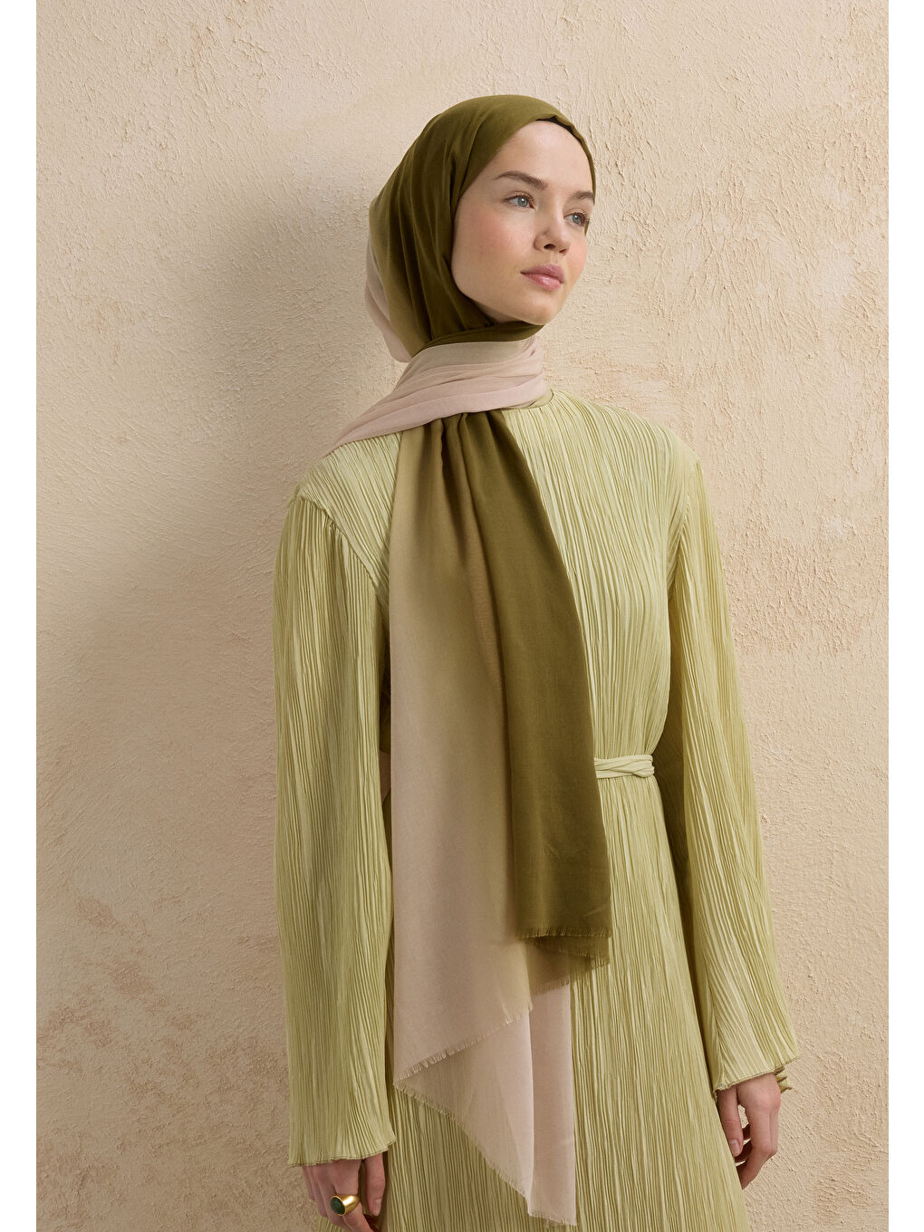 Modal Degrade Şal Haki-Taş-3