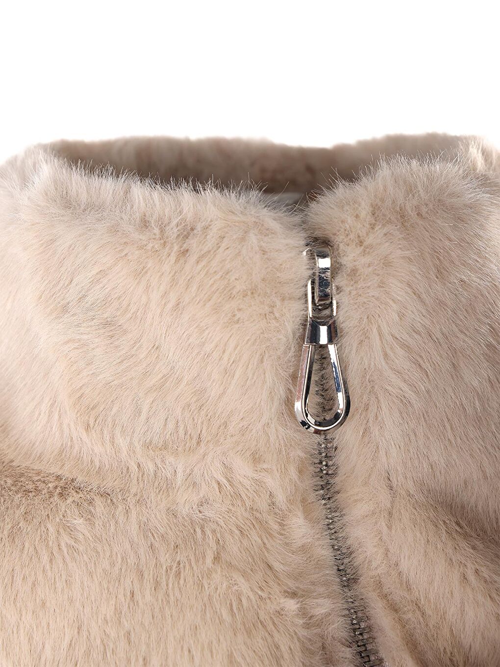 Girls 10-13 Yaş Ceket - Bej 12-13 Yaş-2