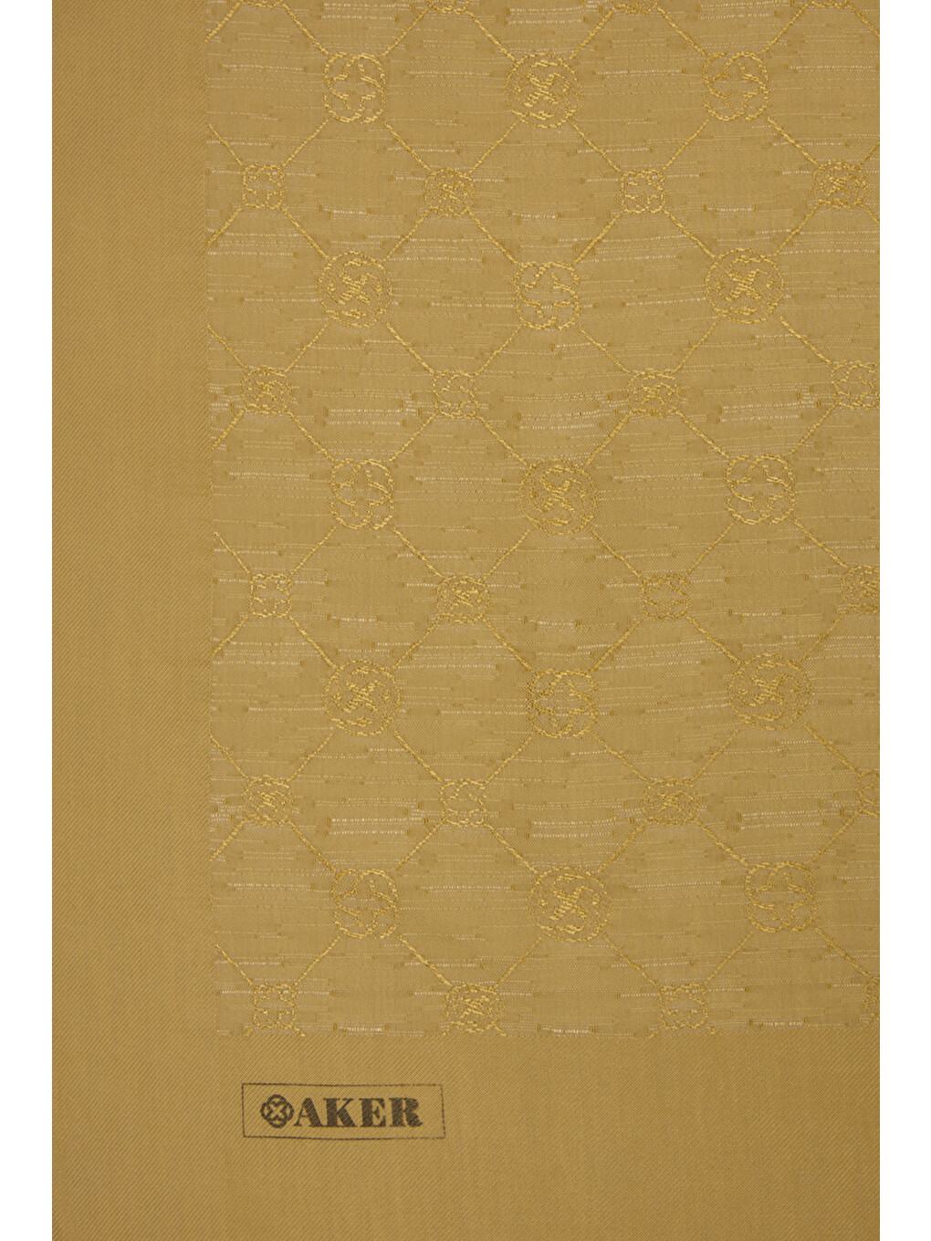 Sarı 70X190 CM Koza Şal-2