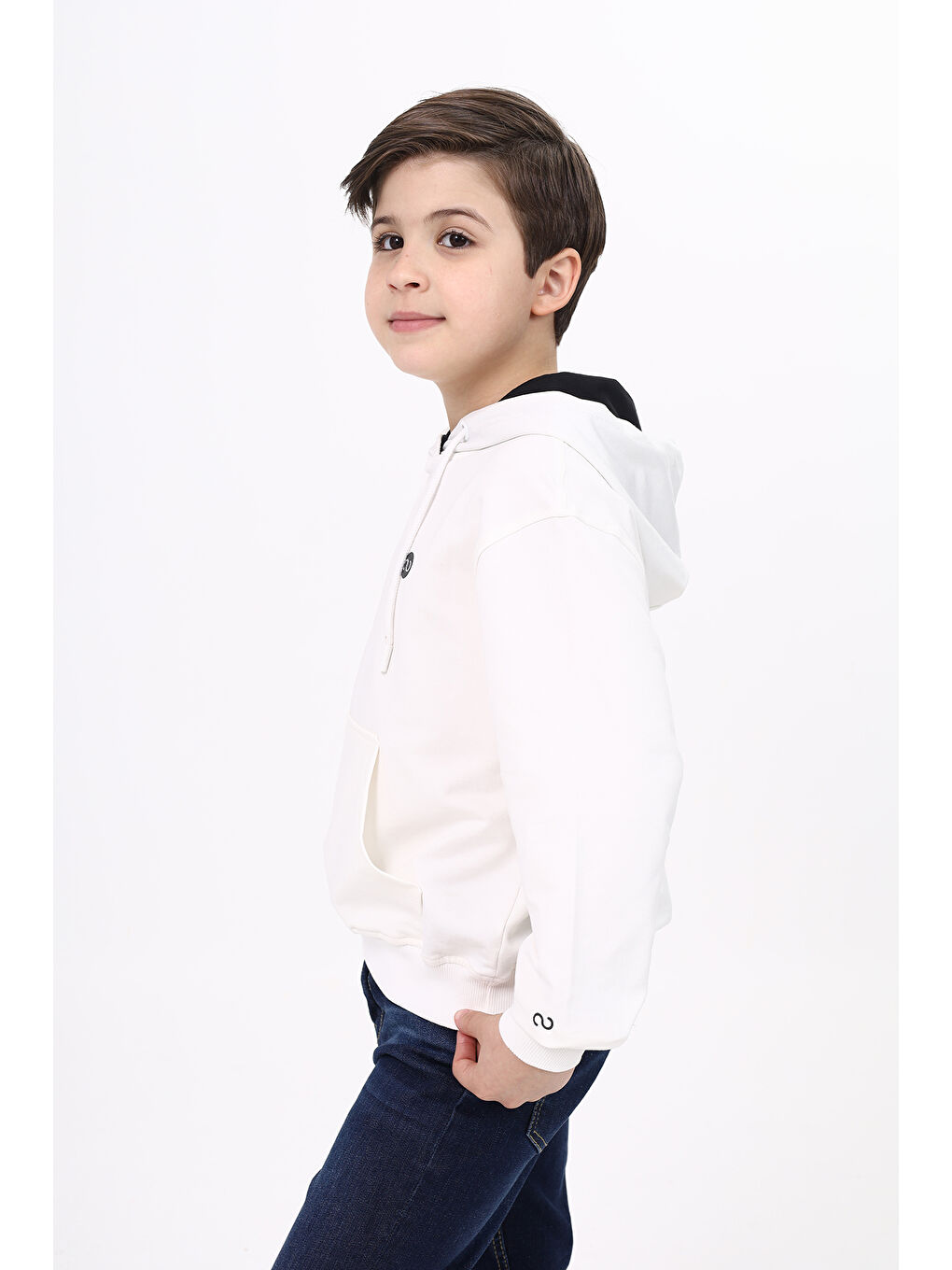 Toontoykids Ekru Erkek Çocuk Baskılı Sweatshirt - 2