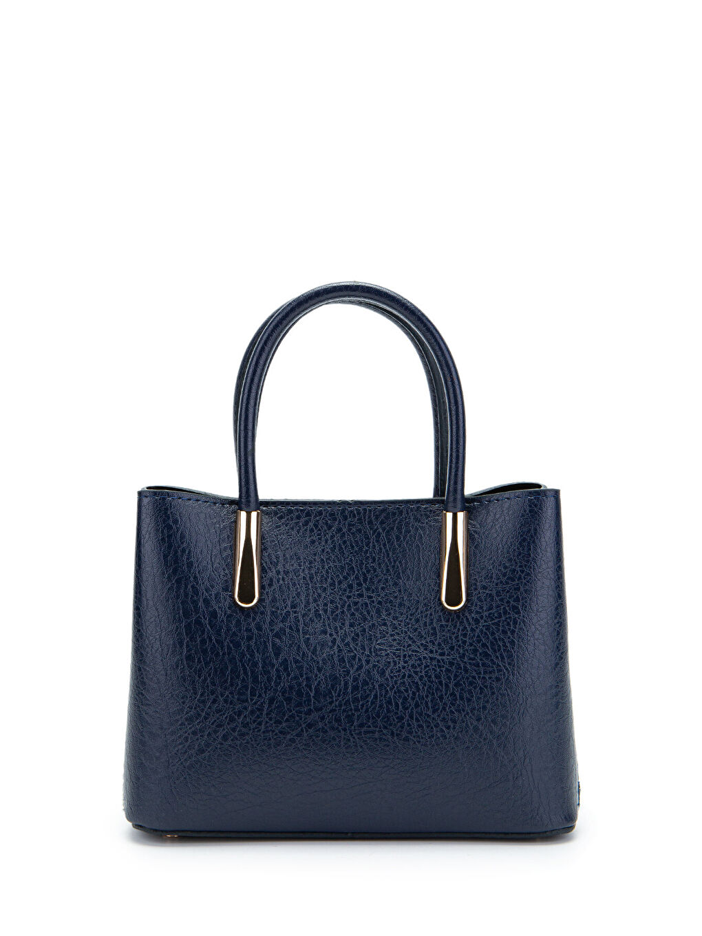 Gold Detaylı Gloria El Ve Omuz Kadın Çanta Lacivert