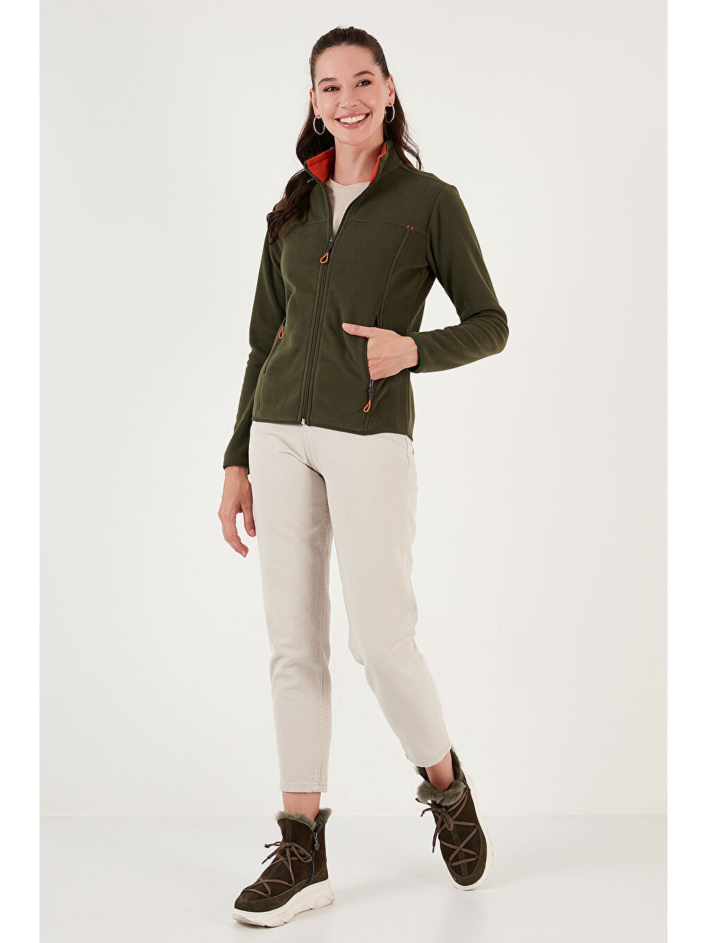 Turkuaz Slim Fit Yumuşak Dokulu Anti-Pilling Tüylenme Yapmayan 2'li Paket Polar 590700200S2-3