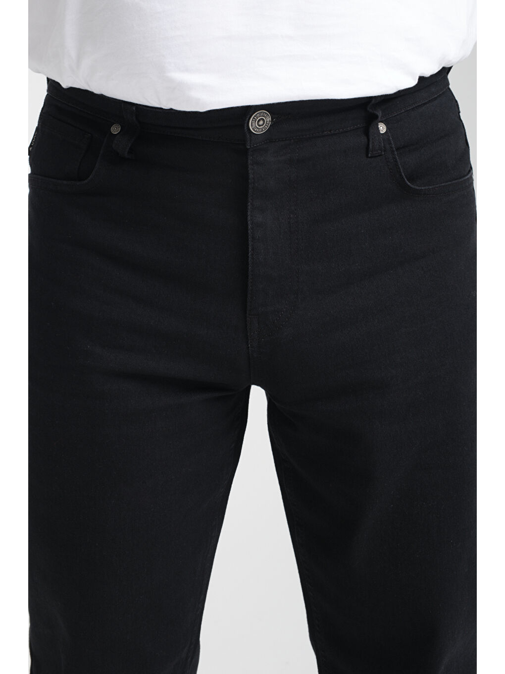 Siyah MONTANA 137 Regular Fit Denim Jean Pantolon 1560-2