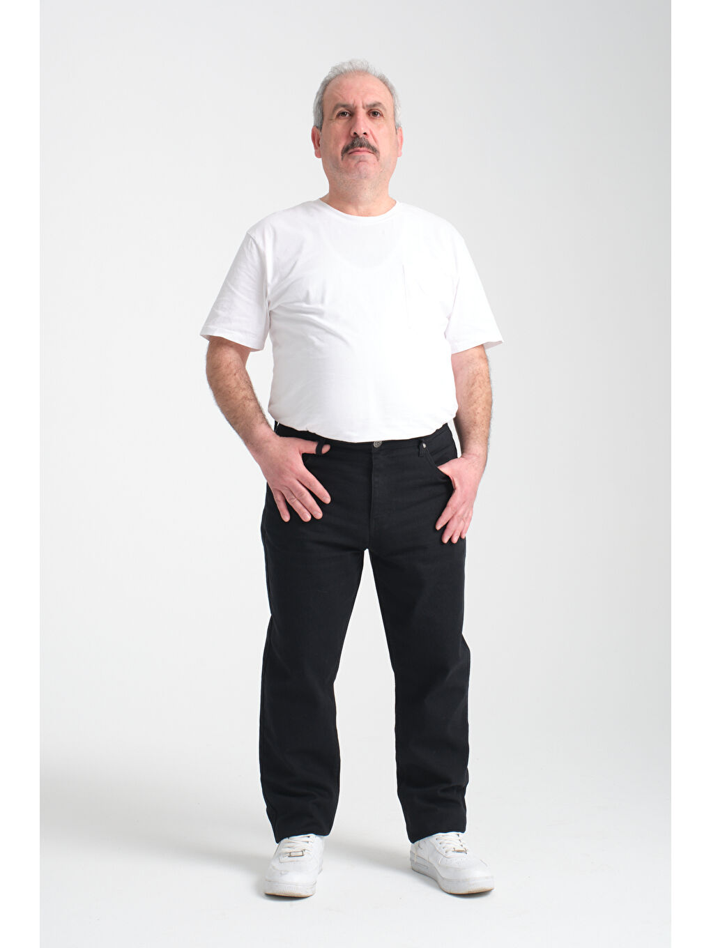 Siyah MONTANA 137 Regular Fit Denim Jean Pantolon 1560-4