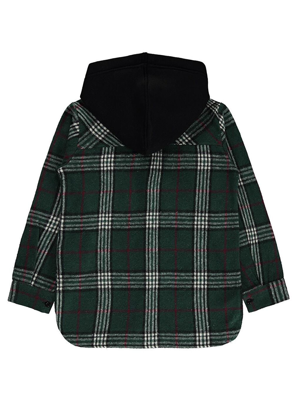 Girls Eteği Yırtmaçlı 10-13 Yaş Gömlek - Haki 11-12 Yaş-1