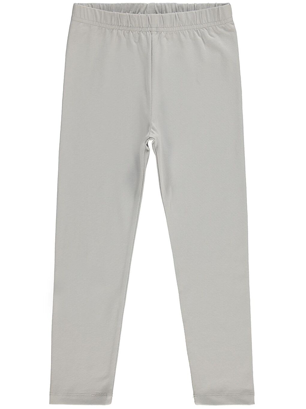 Girls Basic 6-9 Yaş Tayt - Gri 9-10 Yaş