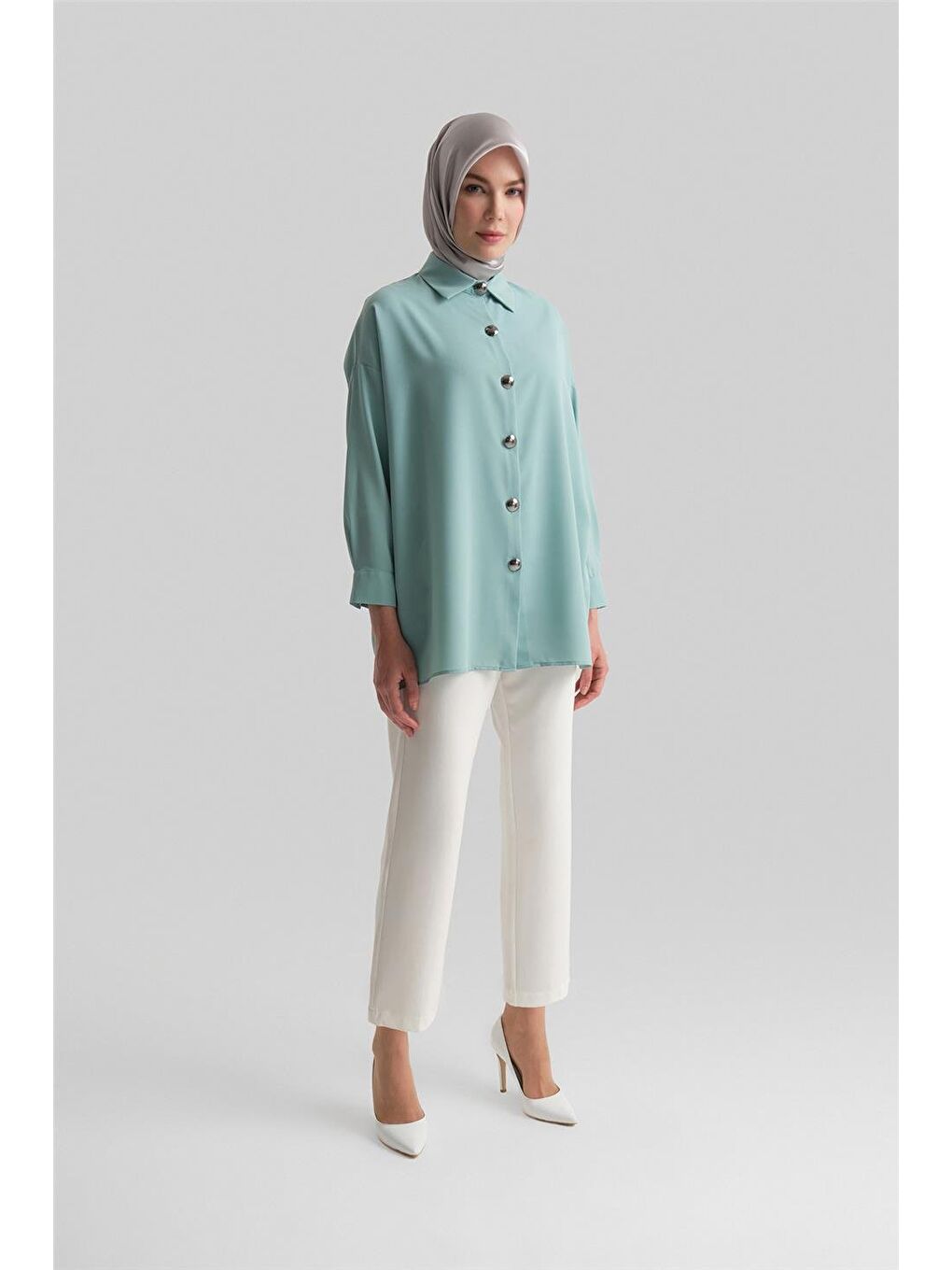 Yeşil Gömlek 24Yd3000 Çağla-1