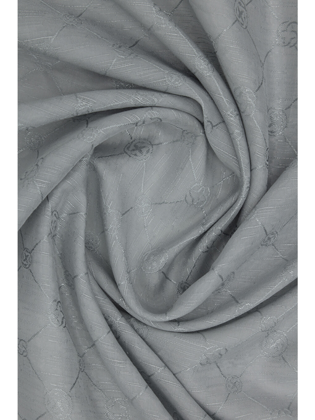 Açık Gri 70X190 CM Koza Şal-1