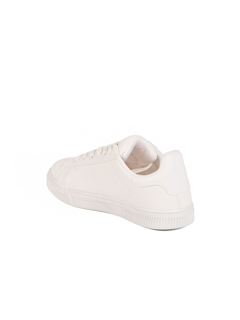 Beyaz Cilt Bağcıklı Hafif Kadın Spor Ayakkabı Mota 600 G-3